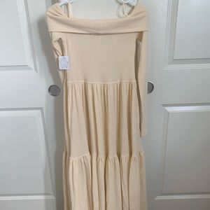Free people beige dress